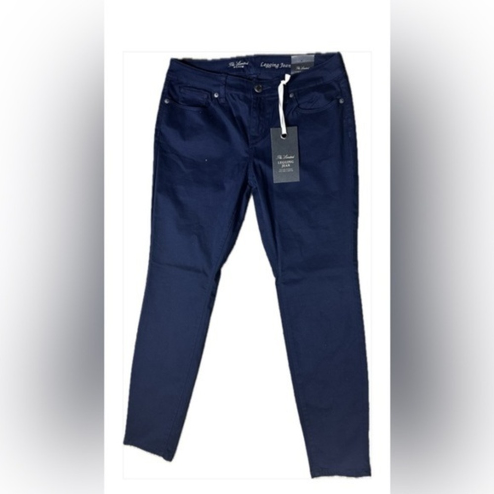 The Limited Dark Blue Legging Jeans size 12  NWT